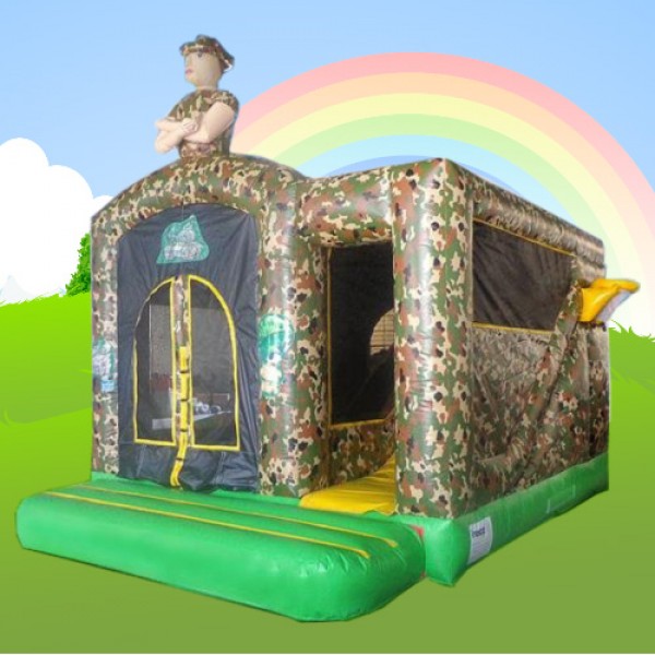 Army Soldier Combi Bouncy Castle Hire Limerick and Clare