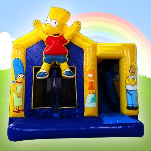 Simpsons bouncy castle limerick