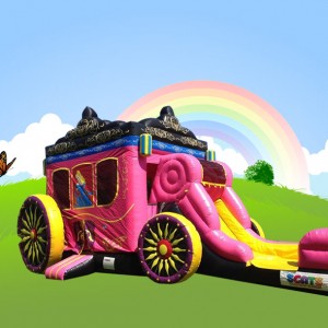 princess-carriage - Alans Bouncy Castles